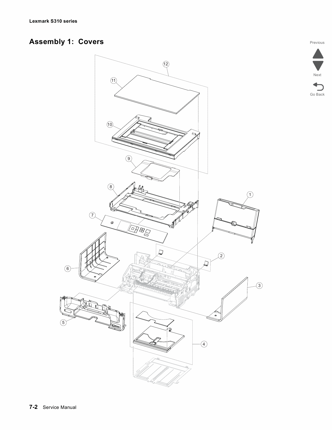 Lexmark S S310 4448 Service Manual-6